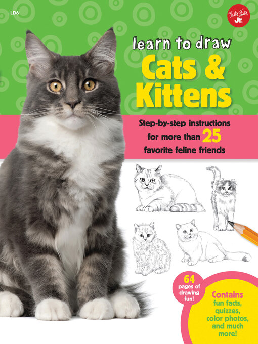 Title details for Learn to Draw Cats & Kittens by Robbin Cuddy - Available